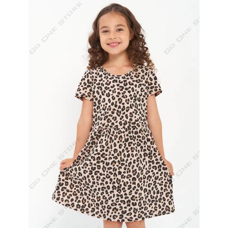 M-innie 3d Printed Cute Cartoon Princess Dress For Girls Game Nightgown Parent-Child Clothing Birthday Present