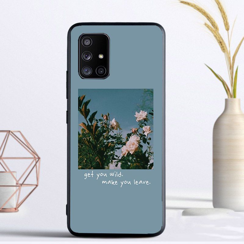 Lock Screen Aesthetic Phone Cover For Samsung Galaxy A13 A53 A11 A12 A32 A22 A52 A10 A41 A42 A33 A20E A30 A40 A51 A71 A21S Cases