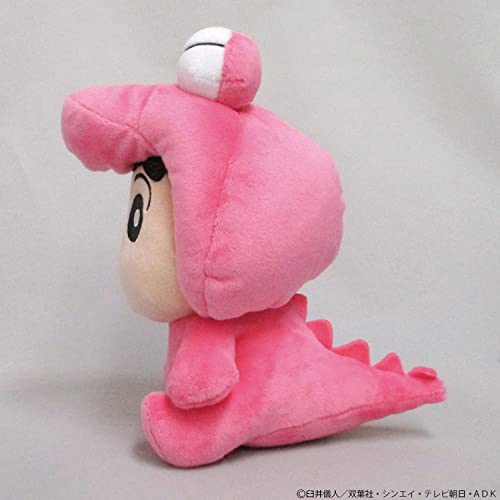 Sanei Boeki Crayon Shin-chan Transformation Shin-chan Waniyama-san Ver. (S) W12xD16xH20cm Stuffed Toy SN41