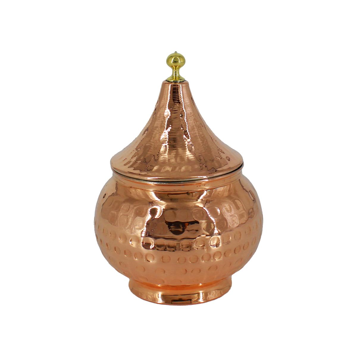 

Turna Copper Tabbal Dome Держатель для специй ручной ковки красного цвета Turna0013-1