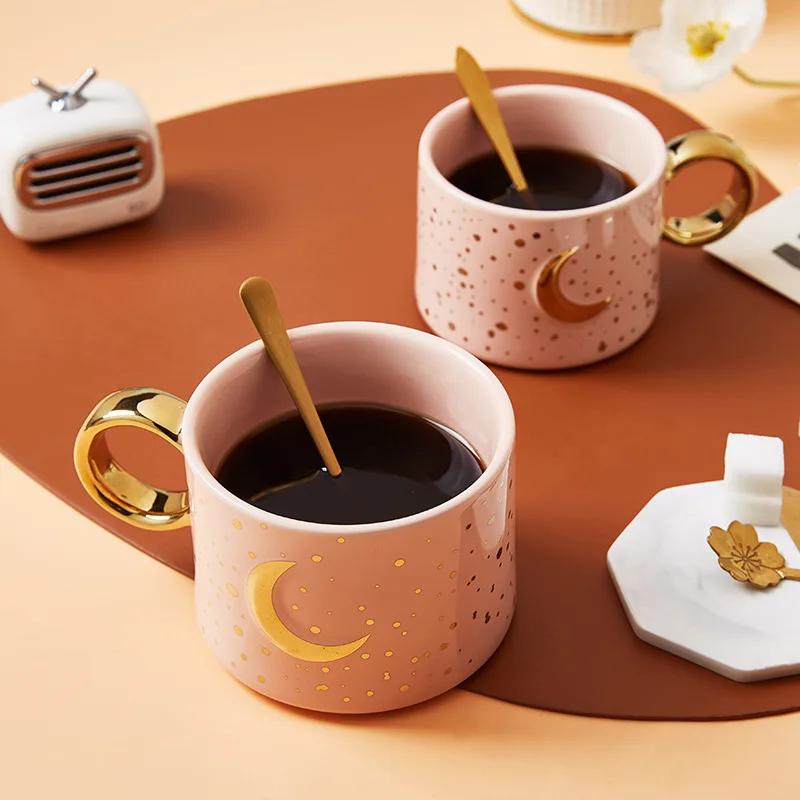 Keramik-Kaffeetasse Kreative Tasse Mond Haferflocken Frühstück Mit Büroküche Milch Paar Freunde Geburtstagsgeschenk