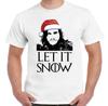 Let It Snow Christmas T-Shirt Edition Mens Funny Game Of Thrones Secret Santa