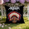 A-Anthrax Band Cushion Cover Home & Car Dual-Scene Pillow Cover: Reversible for Premium Comfort