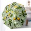 1PC Lemon Bird Umbrella-8-Rib Reinforced Portable Folding Travel Suitable for All Seasons Outdoor Daily , Fun Design-Z0415