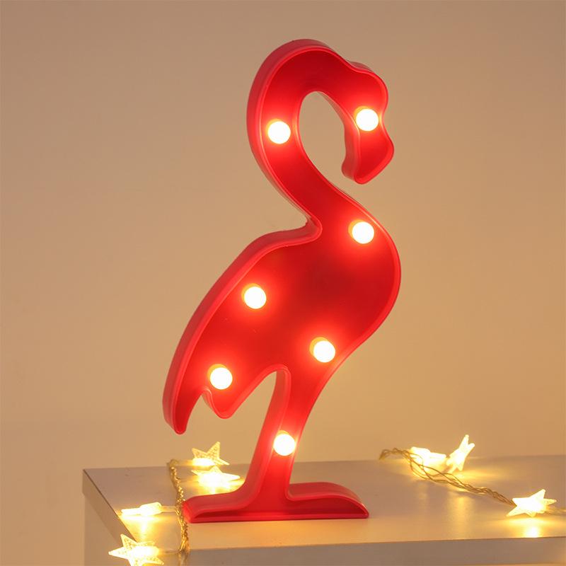 Swan, Cactus, Giraffe Shaped LED Night Light – Colorful Festival Decoration