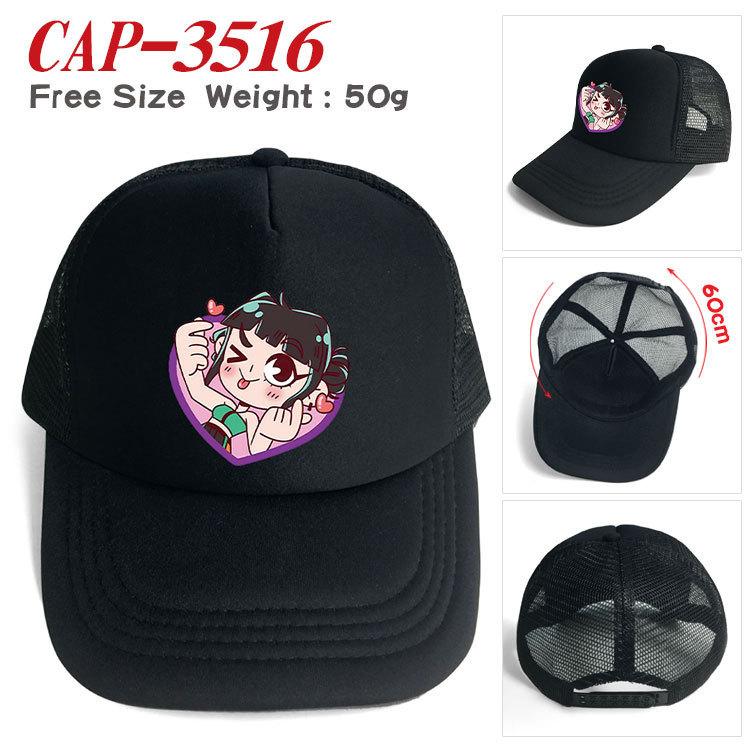 Kids Boys Girls Cartoon Anime Demon Hunters Derpy Printed Casual Hats Peaked Baseball Caps