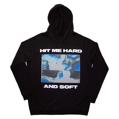 Billie Eilish Unisex Adult Hit Me Hard And Soft Negative Pull Over Hoodie