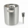Keg with Spear 304 Stainless Steel Growler Reusable Mini for Home, Parties