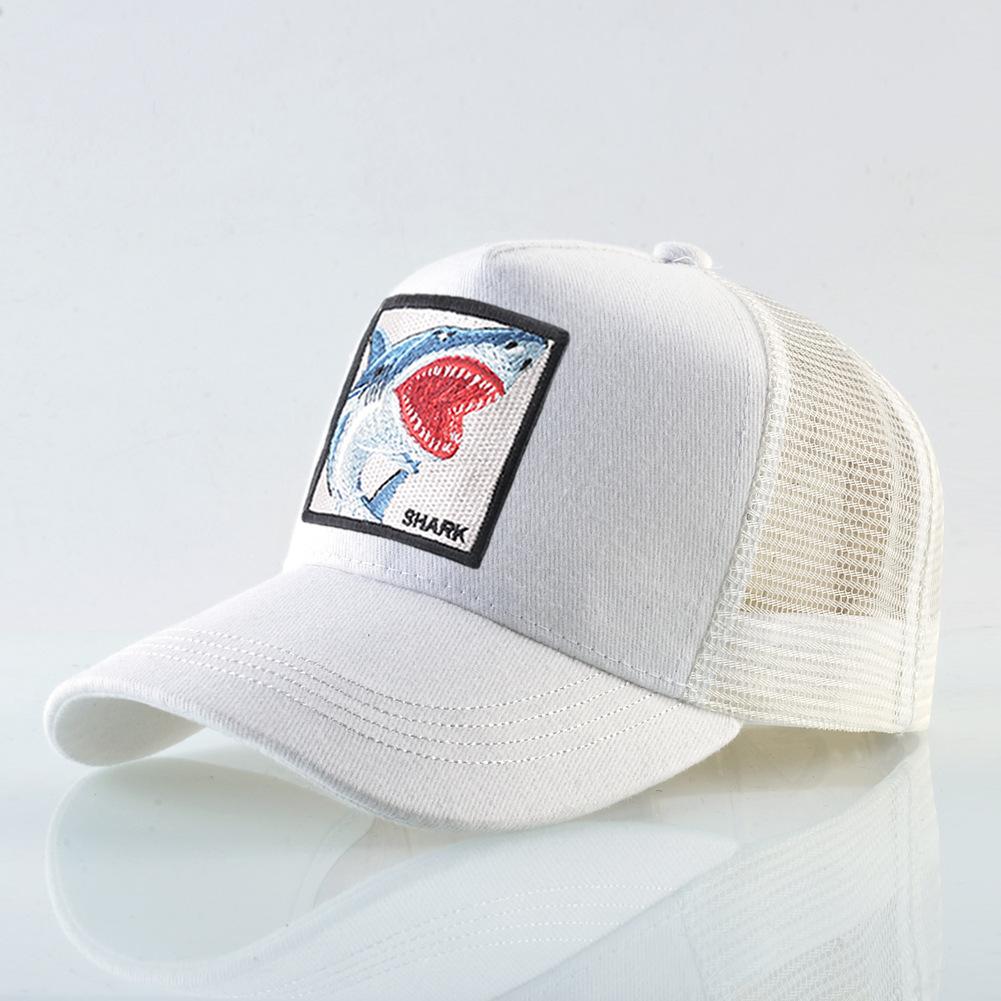 Four Seasons Trucker Cap Men Women Snapback Hip Hop Baseball Cap With Embroidery Scorpion Patch Adjustable Visor Hat
