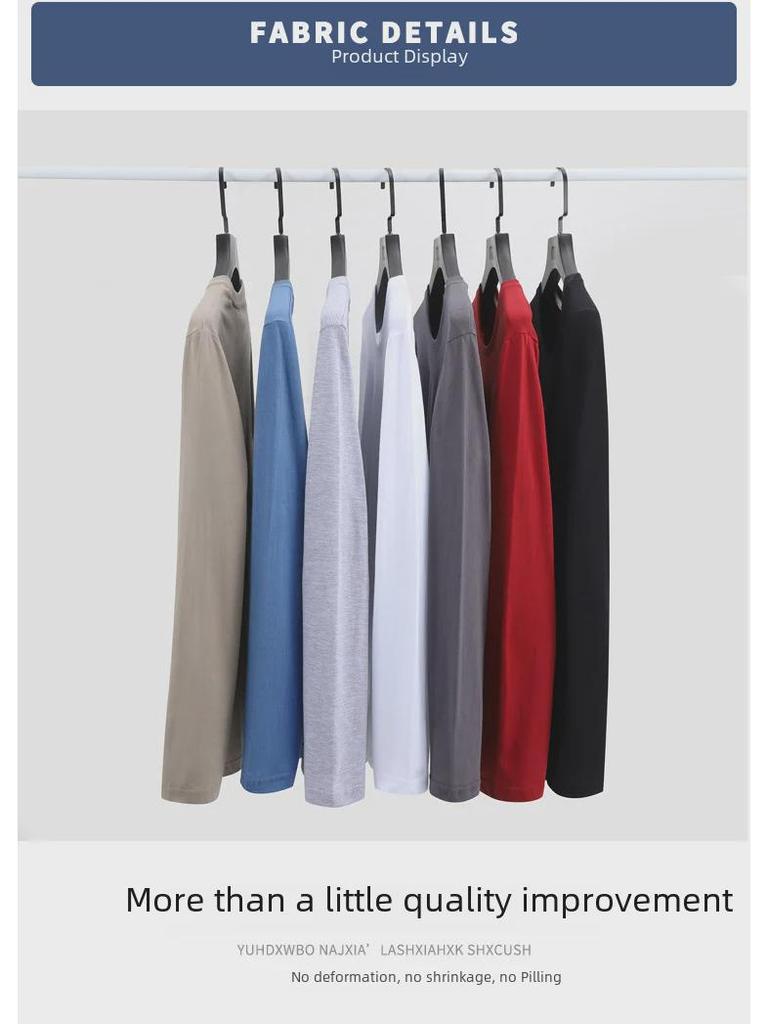 Men's Trendy Long-Sleeve Pure Cotton Sweatshirt - Spring/Autumn 2022