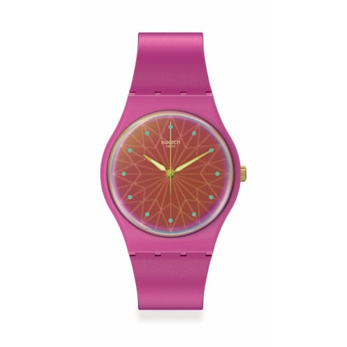 Swatch FANTASTIC FUCHSIA SO28P110 Pink Watch