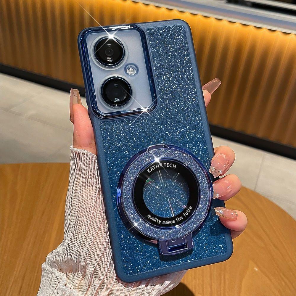 

Чехол для Motorola Moto Edge 50 Pro 50Fusion, мягкий, блестящий, с кольцом-подставкой, магнитный, защитный чехол для задней крышки для Moto edge 40 40neo For Edge 40 Neo синий