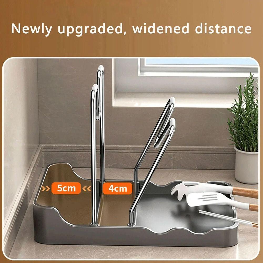 1 Stück Löffelablage Küchenspatelhalter Platzierung Schneidebrett Aufbewahrungsregal Küchenzubehör