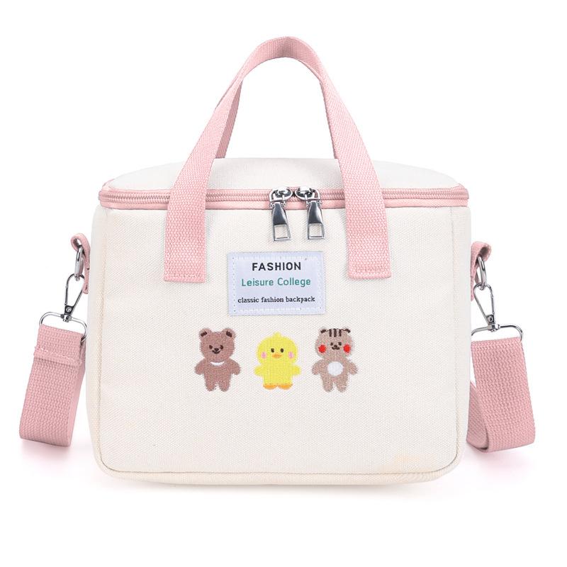 Korean Style Mommy Bag Large Capacity Fashionable Mom Bag Multi-functional Shoulder Bag Maternity Bag for Pregnant Women