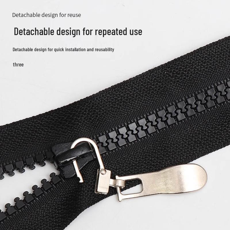Universal Detachable Zipper Puller for Jackets and Bags