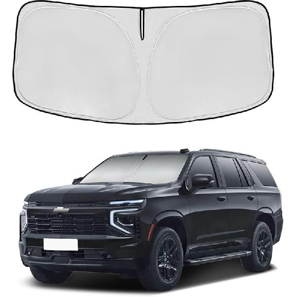 Windshield Sun Shade For Mazda 3 2014-2018 Double Layer 240T Front Window Shade Fit Mazda 3 Sun Visor Foldable Shade Blocks UV Rays Summer Must Have