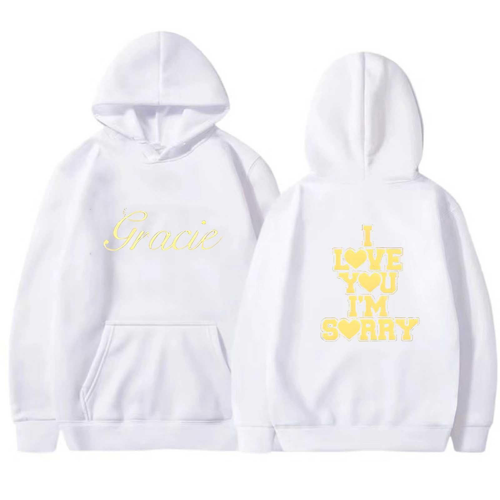 

Женская однотонная толстовка с капюшоном и длинным рукавом с принтом XL белый