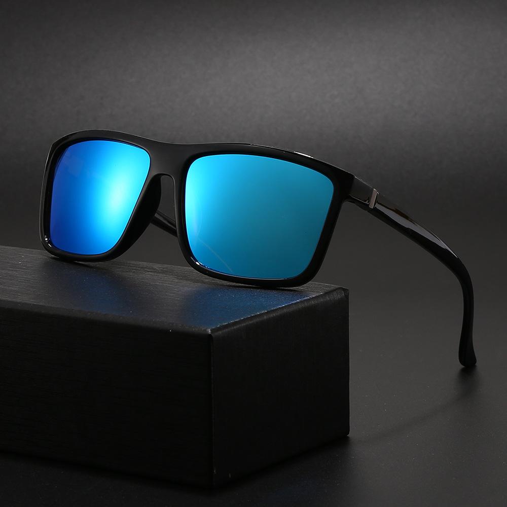 New Classic Square Polarized Sunglasses for Men's Retro Eyeglasses Summer Outdoor Men's Driving Shades UV400 Eyewear