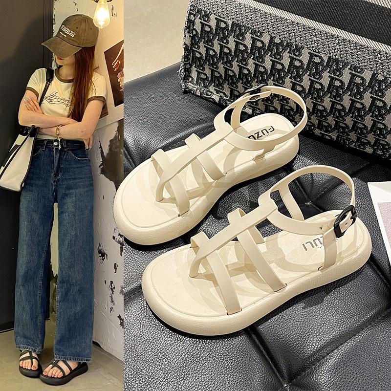 2025 neue modische lässige bequeme Sandalen lässige einlagige Schuhe bequeme Sommer modische Hausschuhe