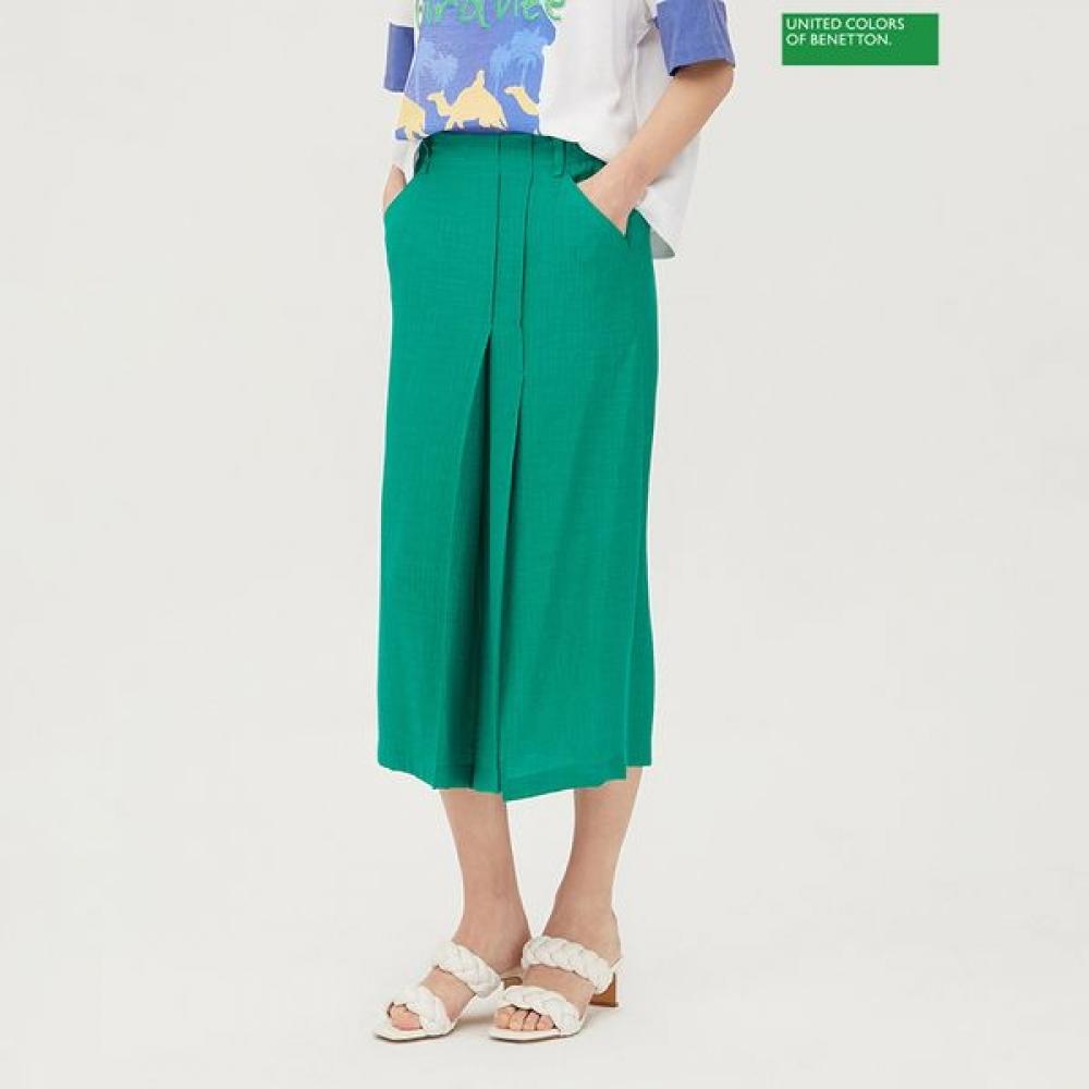 

Benetton Benetton Viscose Skirt Bask57431 GN_green/42