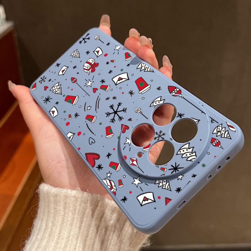 Christmas Gift Pattern Phone Case For OnePlus 15 13 12 13R 12R 11R Nord 5 5G Slim Soft TPU Silicone Cover For OnePlus Ace 5 3 2