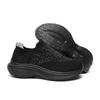 Women's Shoes Summer Casual Breathable Fly-woven Elastic Running Shoes One-pedal Socks Lightweight Sports Women's Shoes