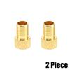 2x Bicycle Presta To American Adapter Bike Tire Valve Adapter Copper Bicycle Pump Tire Valve Connector F/V To A/V Converter