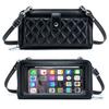 Nouveau sac de téléphone portable à écran tactile multifonctionnel pour femmes, sac messager en fil brodé, portefeuille, sac à bandoulière, mini sac pour femmes en gros
