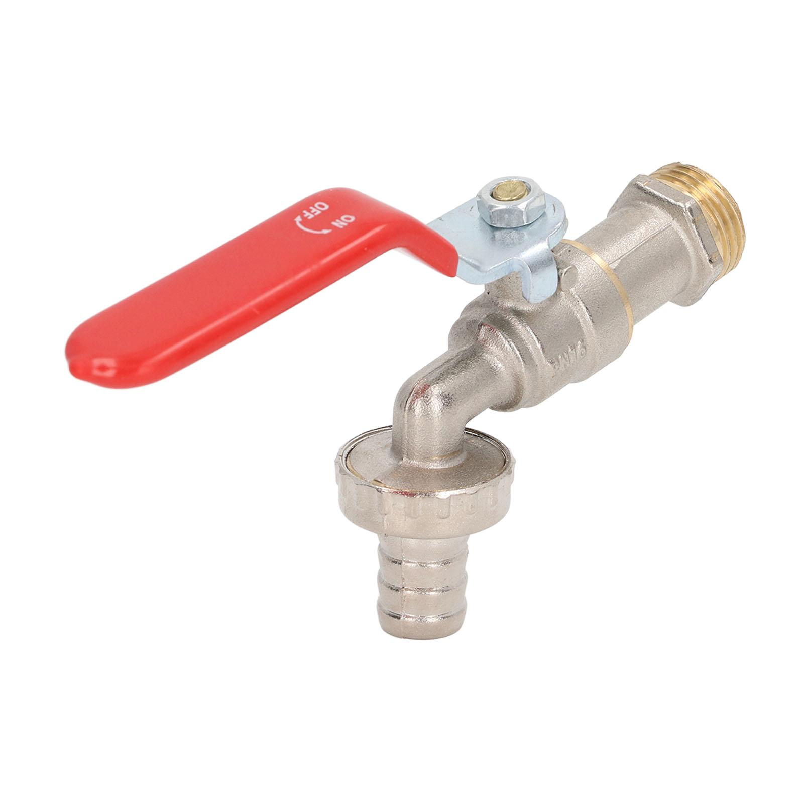 

Sink Hose Adapter Replacement Brass Water Valve for Household Use 12in Outlet 34in Inlet