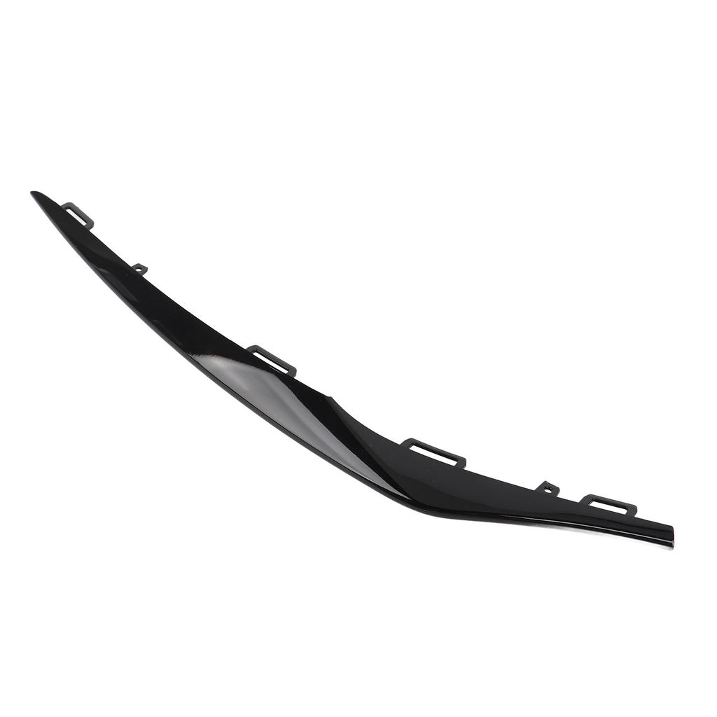 Frontstoßstangenverkleidung Glänzend Schwarz Verbesserter Schutz Stilvoller Look Stoßleistenverkleidung für CLA-Klasse