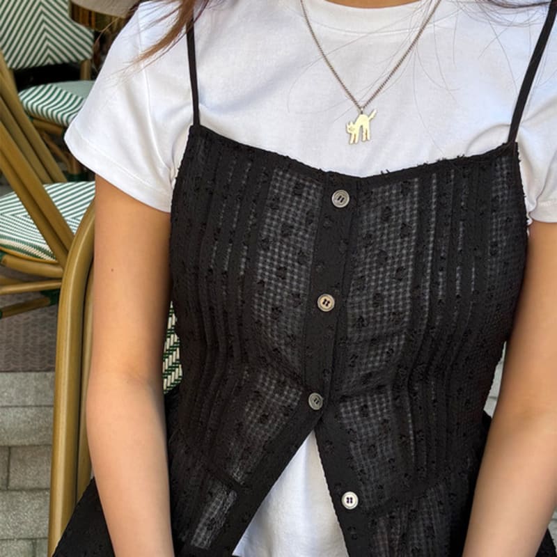 

LUVM [SILVER 925] MITCHI NECKLACE_SILVER FREE_M252PHJ001_SI1