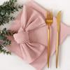 70PC 30X45CM 100% Cotton Cloth Napkins  Napkin Reusable Weddings Party Baby Shower Christmas Table Decor Retro Napkins Reusable