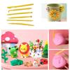 Tools Plastic Pottery Clay Sculpting Cook Decorating Supplies Double-Head for Adults Kids Beginners 6/14Pcs
