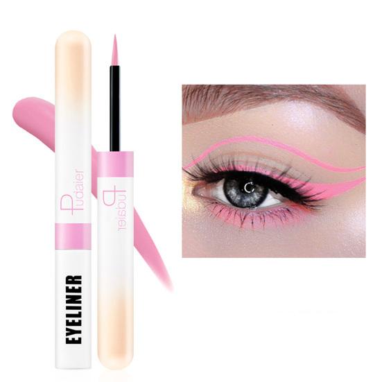 Eyeliner Colored Not Smudged Fast Film Formation Waterproof No Decolorization Eye Makeup Eyeliner
