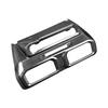 Carbon Fiber Car Multi-Media Console Frame Cover Center Console AC Air Vent Outlet Trim For Ford Mustang 2024 LHD
