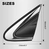 Car Side Mirror Corner Triangle Cover Pillar Trim For Honda CR-V CRV 2012 -2016 75495-T0A-003 75490-T0A-003-A87Q