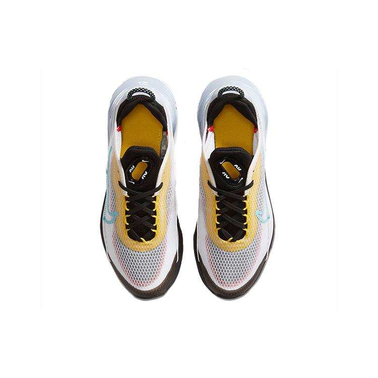 Nike Air Max 2090 White Yellow Aqua GS CJ4066-103