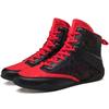 New Spring and Summer Splicing Upper Sports Shoes High Top Men's Boxing Training Shoes Fitness Shoes Fighting Shoes