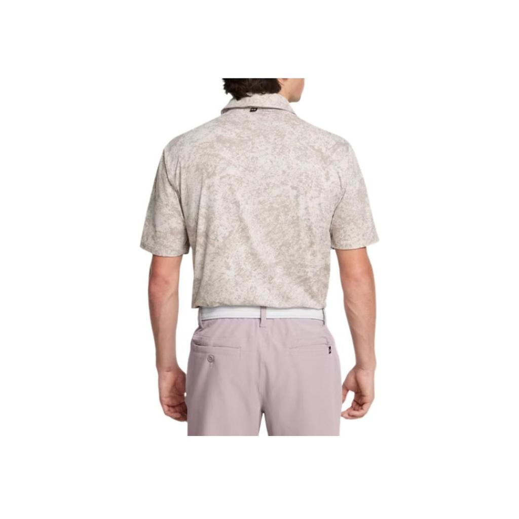 Under Armour Iso-Chill Comfortable Fashionable Simple Versatile Short Sleeve Polo Shirt Men tops Gray 1377366-289