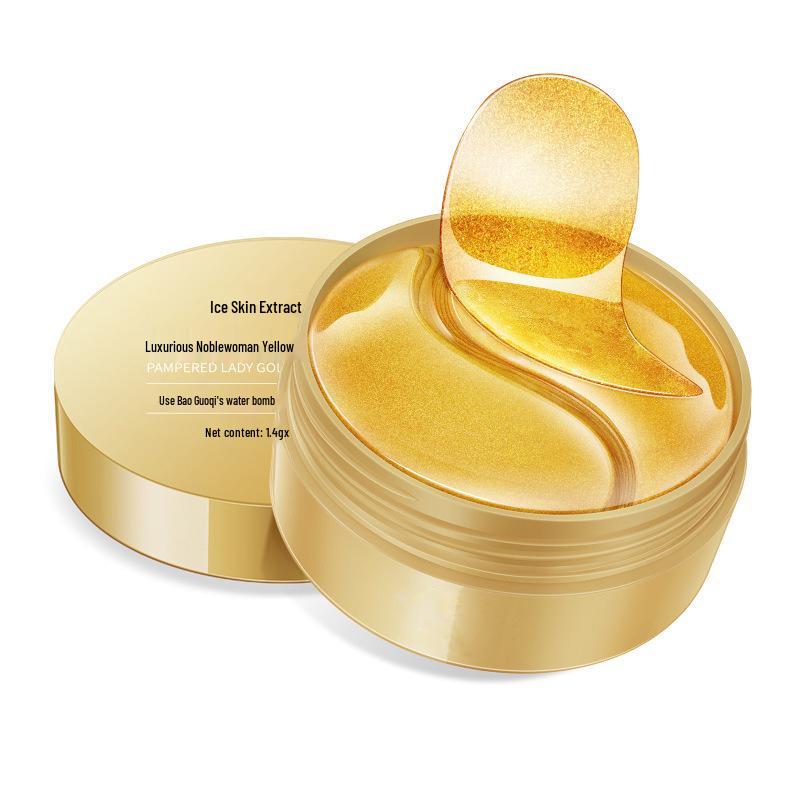 Ice Skin Essence Collagen Eye Mask: Hydrating, Moisturizing, and Revitalizing Eye Care for Fine Lines.