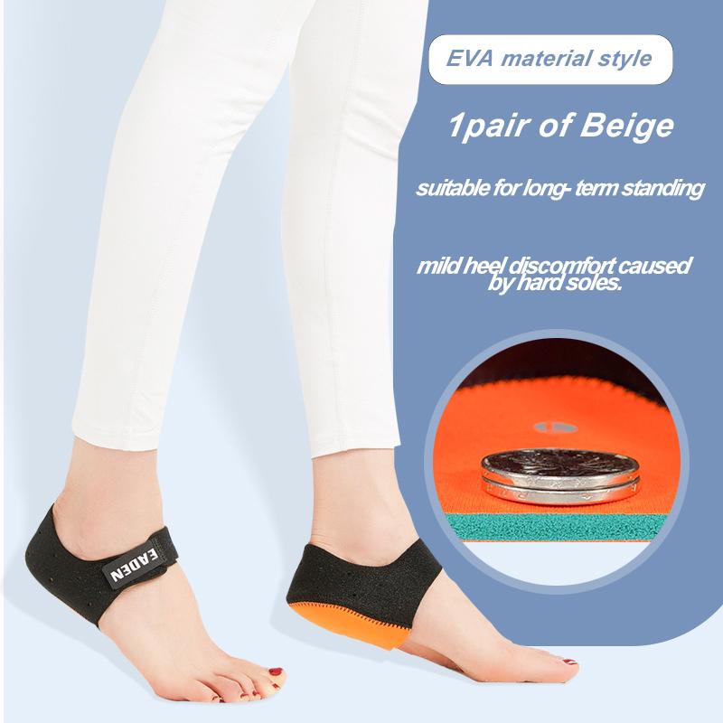 

Декомпрессионная подкладка для пятки EVA, уменьшение боли в пятке, восстановление кожи, носки-подушки, носки для пятки, эластичные носки для ног, уход за кожей, защита ног L EUR 42-45