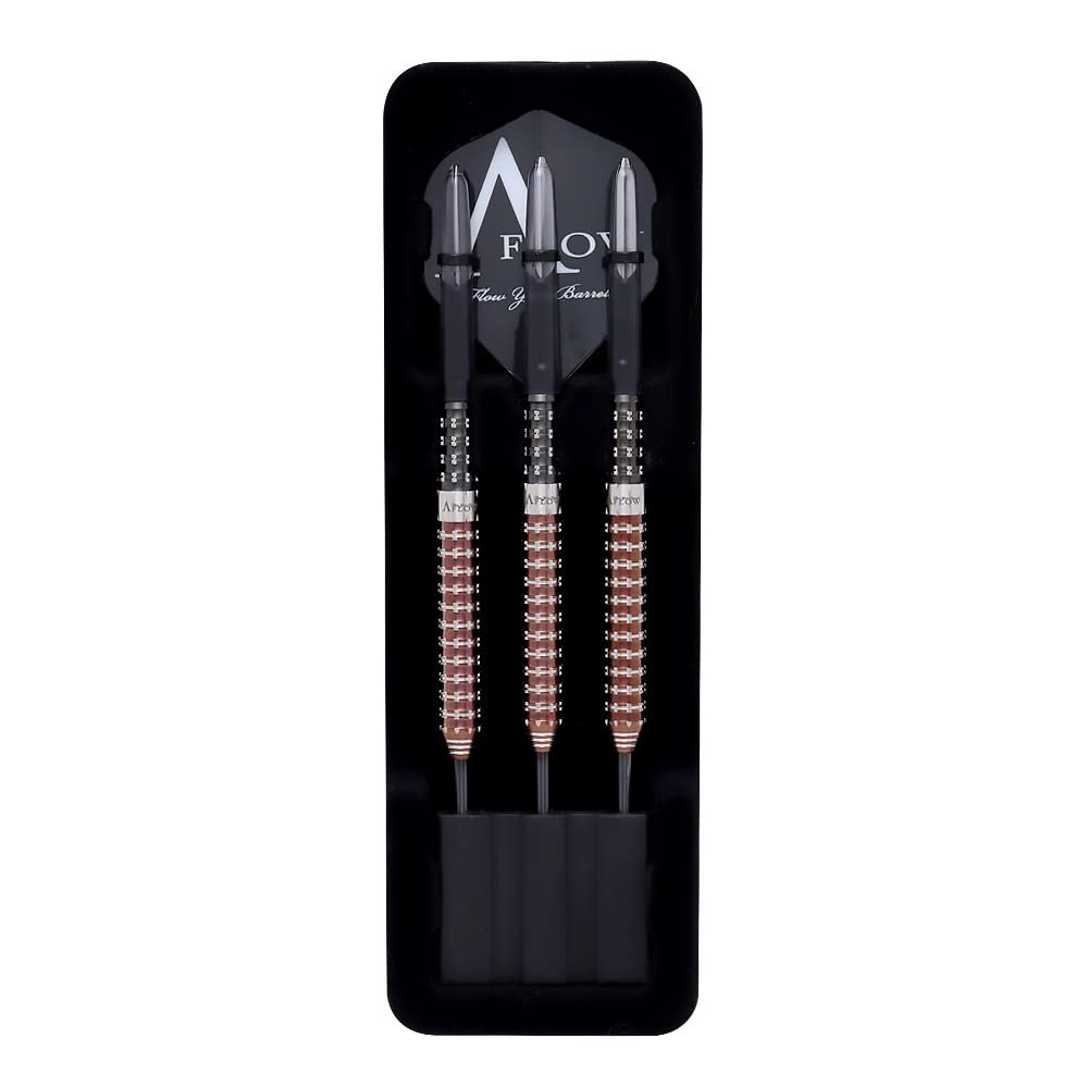 DYNASTY A FLOW BLACK LINE coating type Assegais2 STEEL Leonard Gates player model dart barrel dart set