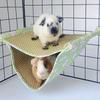 Double Layered Pet Hammock Cool Mat Hamster Jumping Platform Pet Supplies Hanging Nest  Summer