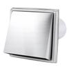 Hooded Wall Vent 6in with Screen Damper Exhaust Vent Cover Cap Outdoor Kitchen Range Hood Dryer Ventilation Kit House