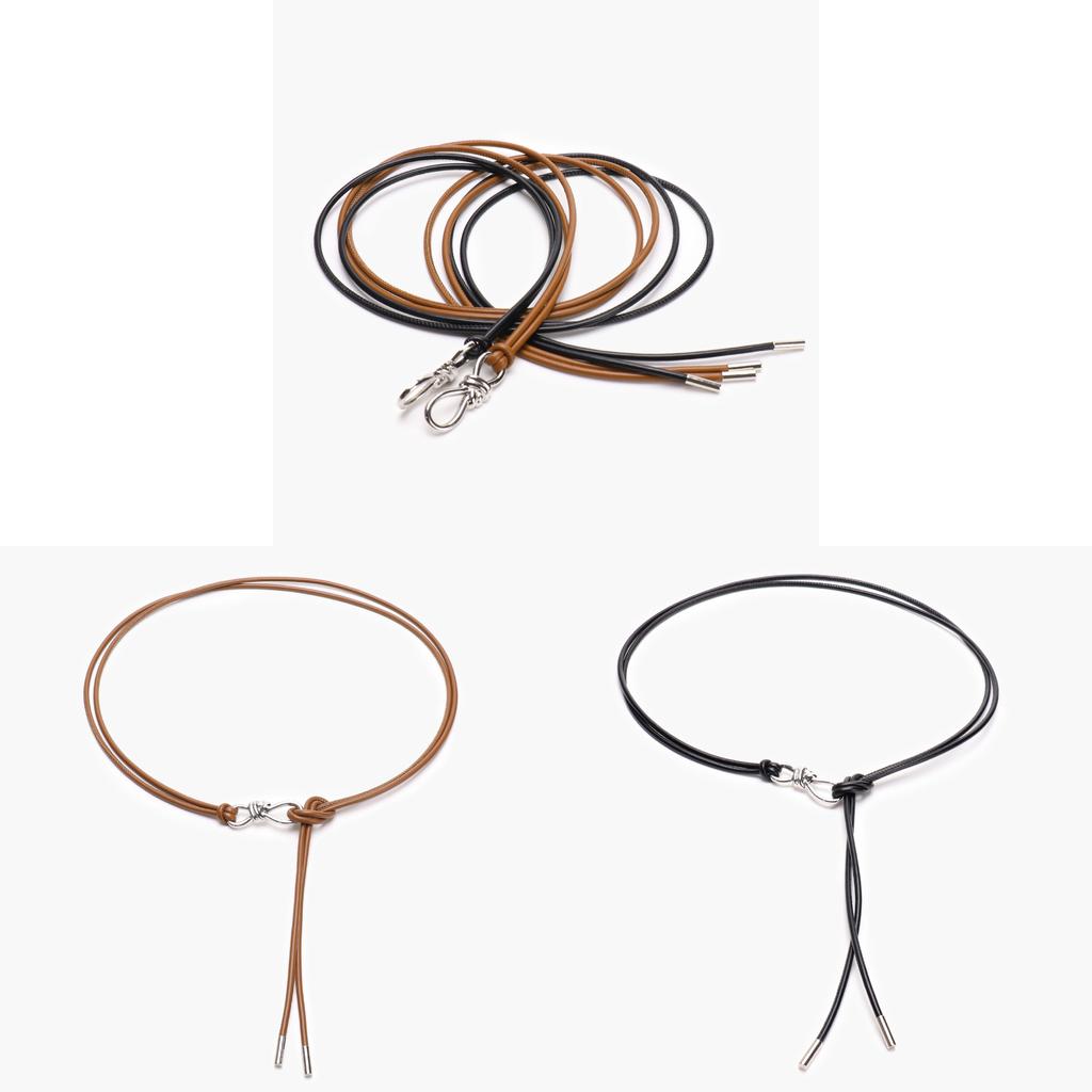 Cintura da Donna in Ecopelle Stile Vintage Francese con Chiusura Regolabile a Laccio per Uso Casual e da Ufficio