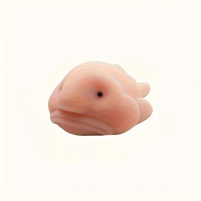 

[Cute Blobfish Toy] Stretchy Cute Blobfish Toy | Waterproof, Soft Texture, Skin Tone, Perfect for Bath Time, Fun Squishy Animal