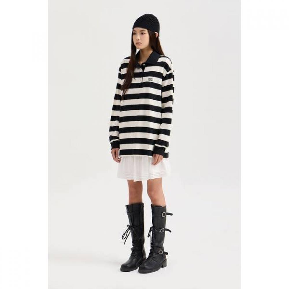 Lucky ChoueTTe STripe Pique T shirT lqTax26100