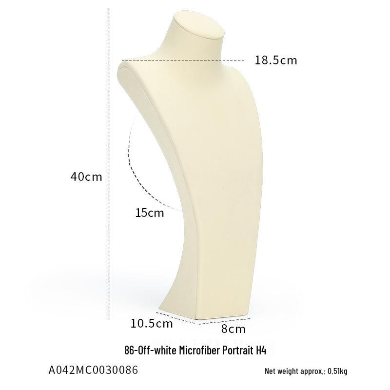 Weiyuanpeng Ultra-fiber Mannequin Necklace Display Stand