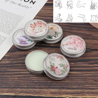 Profumo solido Balsamo portatile Fresco Elegante Per le donne Profumo Corpo Aroma Regalo