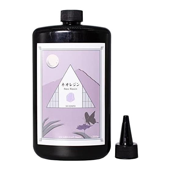 SK Honpo Resin Liquid UV-LED Compatible Hard Type High Viscosity Neo Resin (250г)